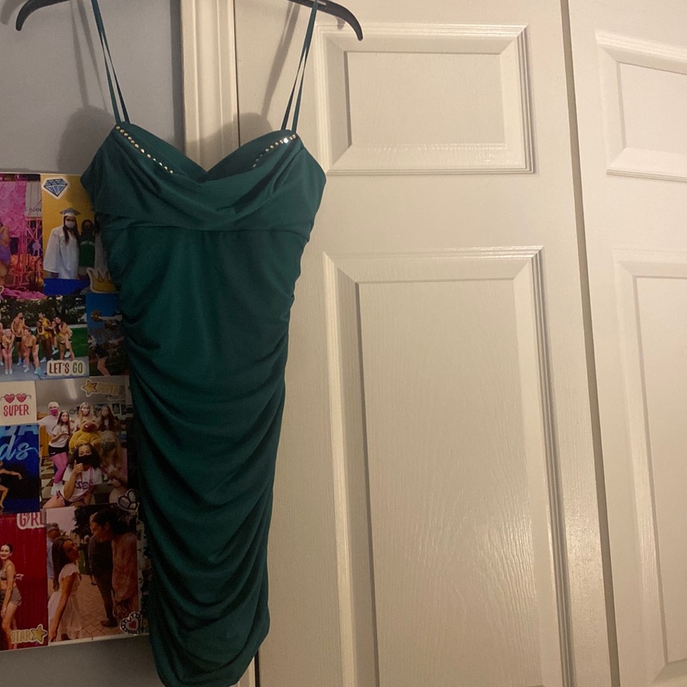 Green Cocktail Dress